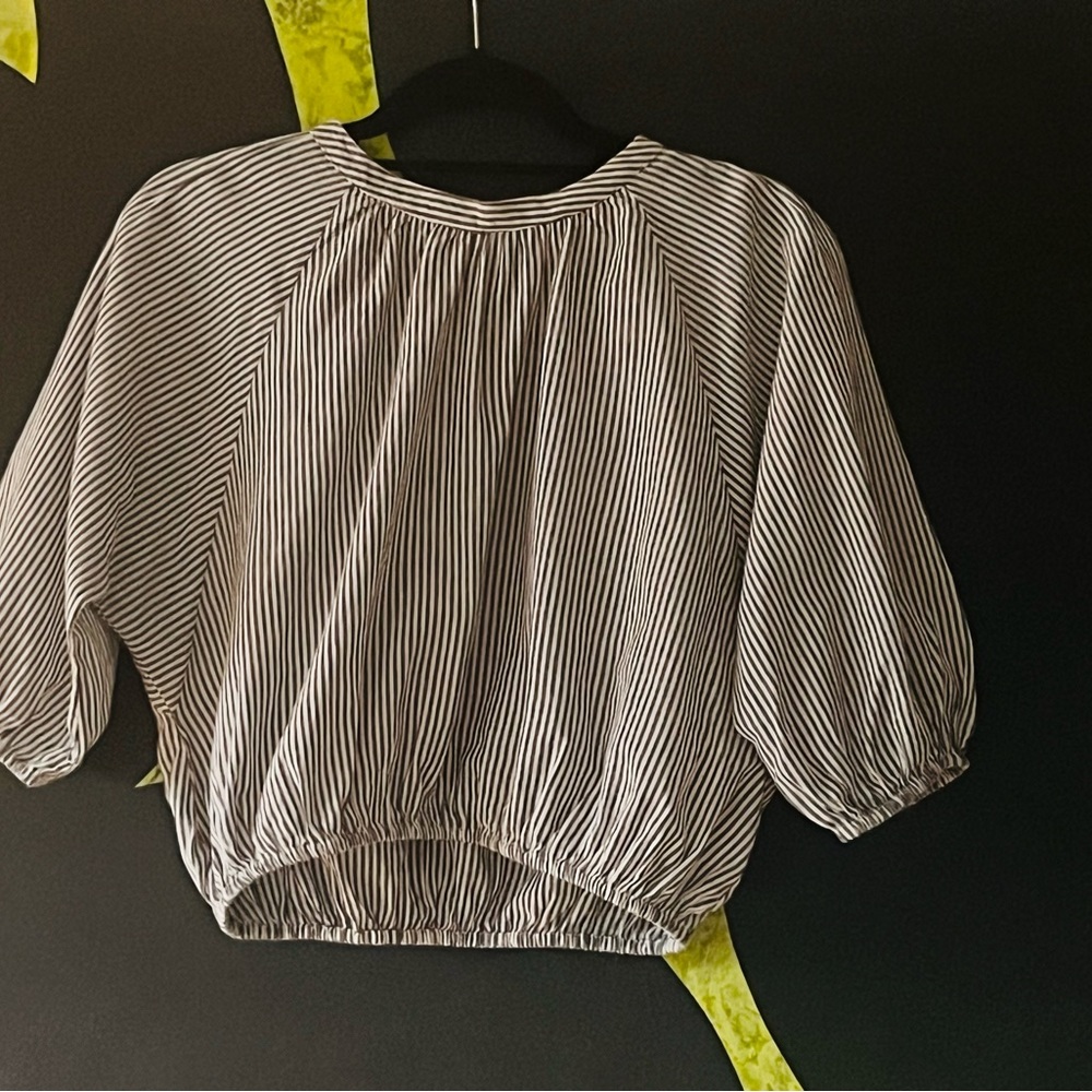 Apiece Apart cotton stripe top